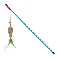 Cat toy Eastland fishing rod made of paper 8x3.5 cm (6970115703032)
