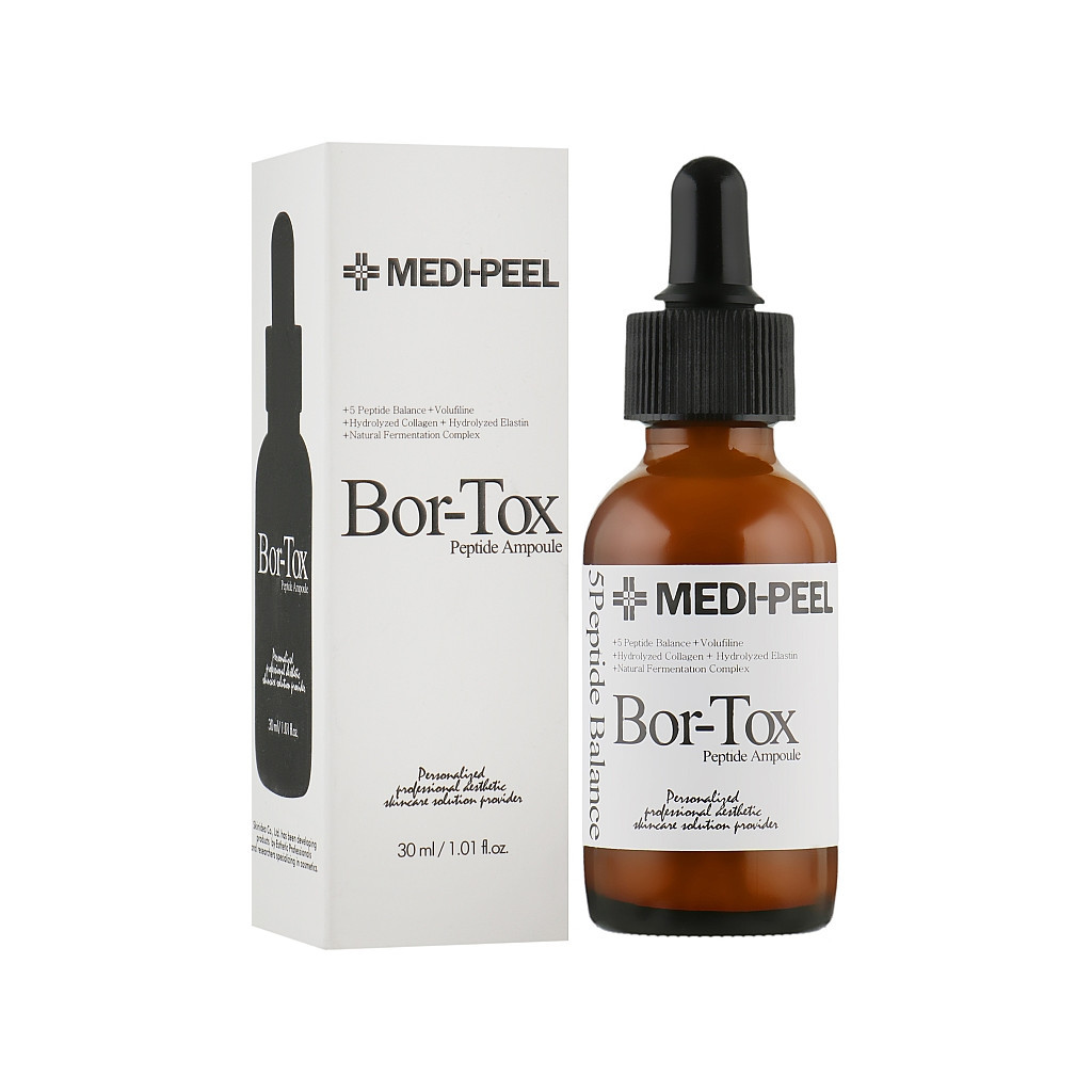 Сироватка для обличчя Medi-Peel Bor-Tox Peptide Ampoule Пептидна проти зморщок 30 мл (8809409341705)