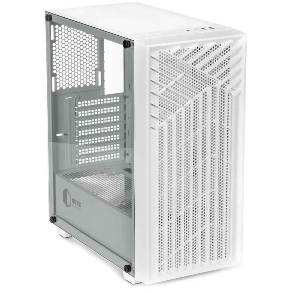 Корпус для ПК Qube GERYON White (QBGERYON_FWNU3) Корпус для ПК Qube GERYON White (QBGERYON_FWNU3)