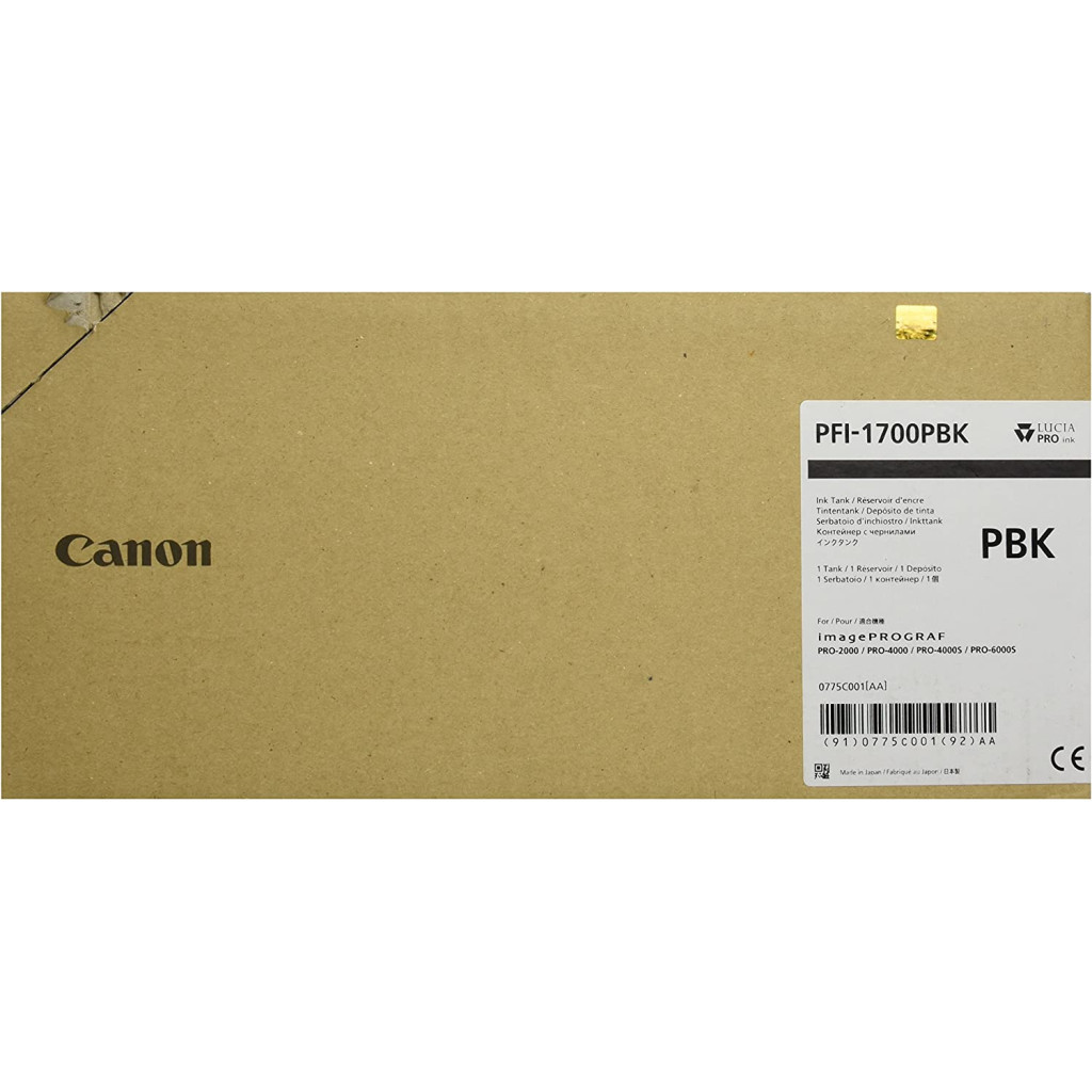 Картридж Canon PFI-1700 700ml photo black (0775C001)