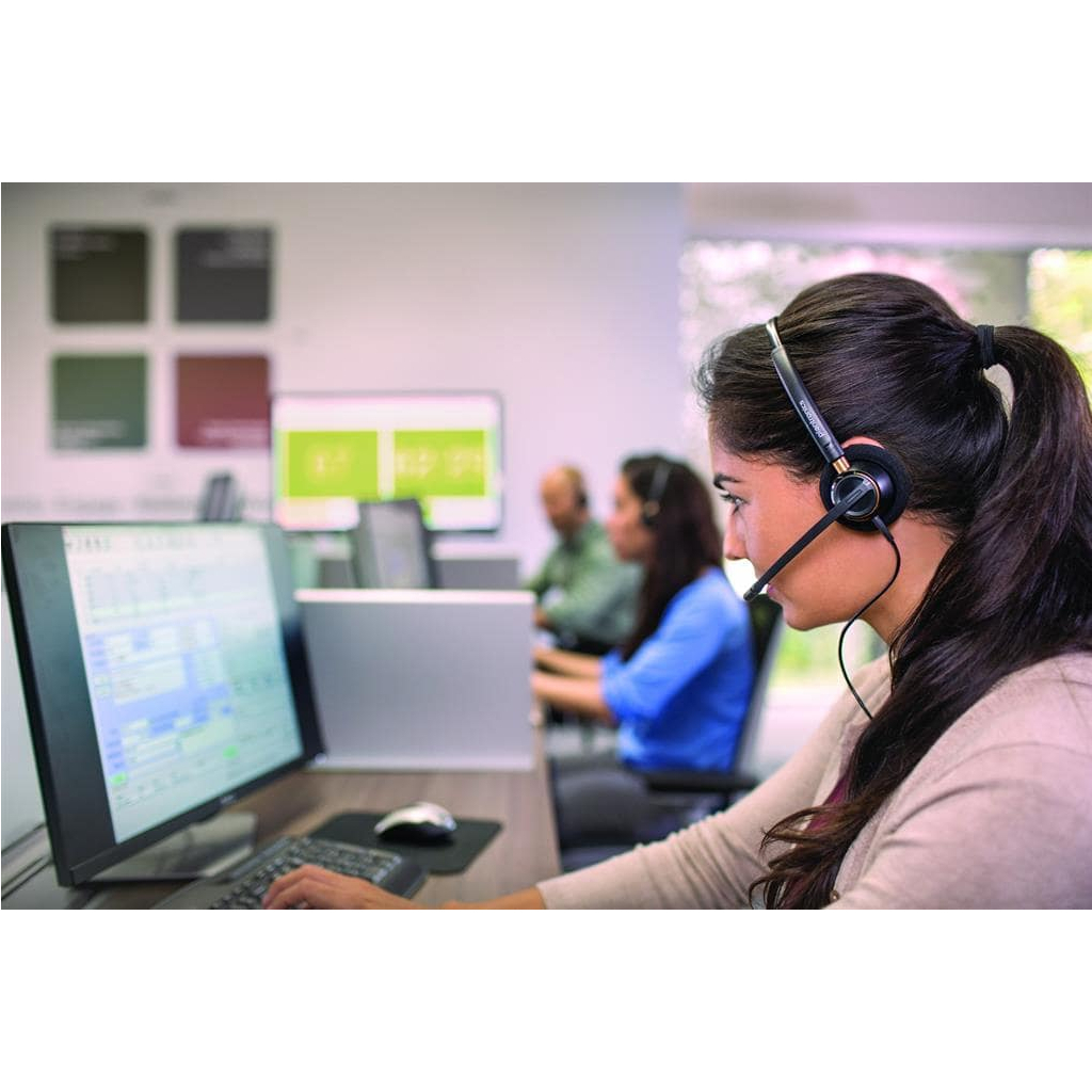 Навушники Poly EncorePro 520 Quick Disconnect Black (783P7AA) Навушники Poly EncorePro 520 Quick Disconnect Black (783P7AA)