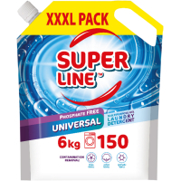 Washing gel Sama Super Line Universal For colored and white fabrics Doi-pak 6 kg (4820270631201)