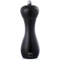 Bisetti spice grinder Rimini series for salt Black 180 mm (42531)