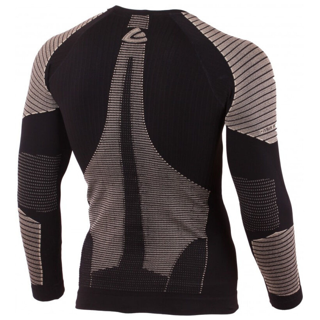 Термокофта Lasting Werolo 9070 - XXL/XXXL - чорний/сірий (002.001.3000)