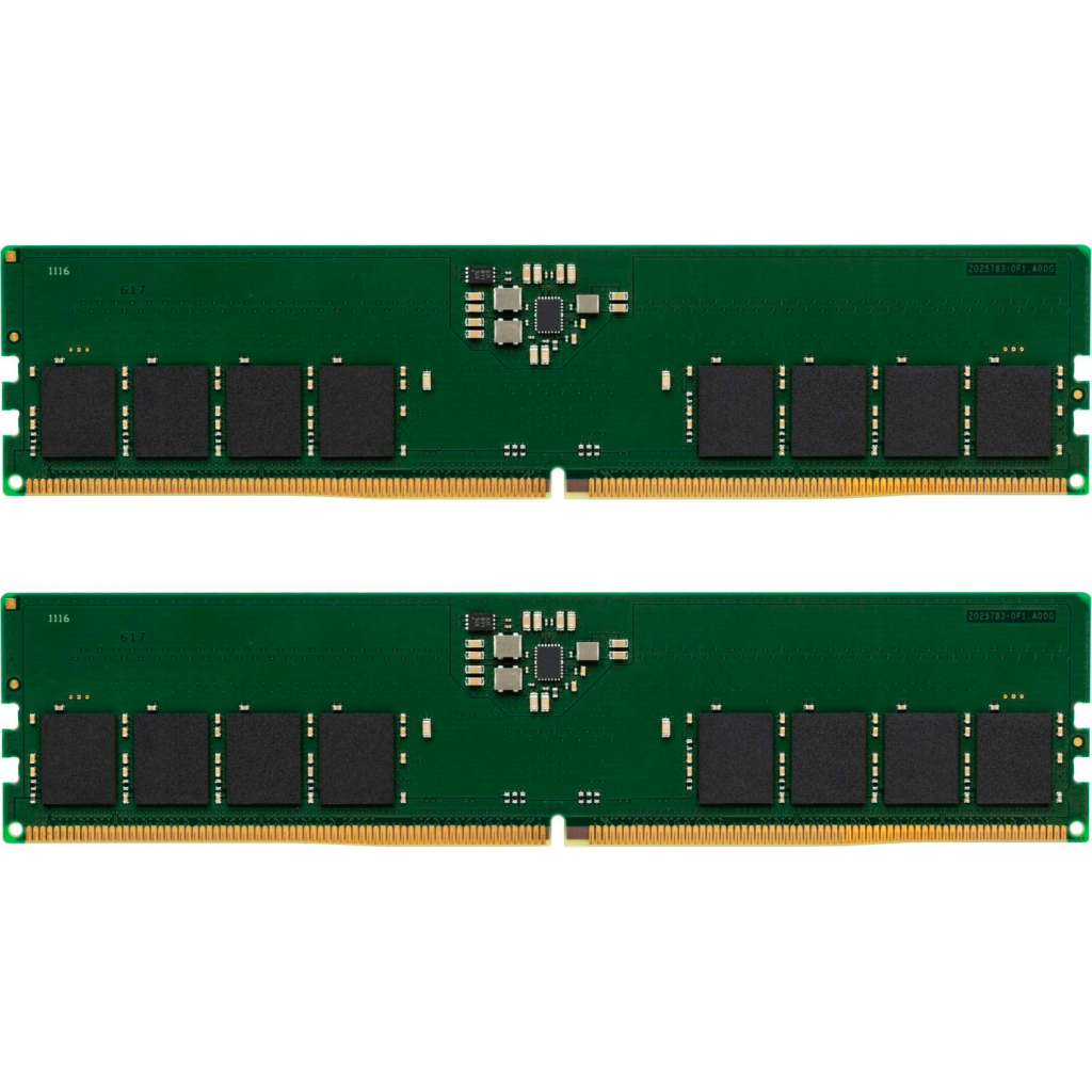 Модуль пам'яті для комп'ютера DDR5 16GB (2x8GB) 5200 MHz Kingston (KVR52U42BS6K2-16)