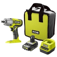 Ryobi ONE+ impact wrench RIW18-1C20SA3, 18V, 2Ah, 2600rpm. 800Nm, 1/2" 3 seam, bag (5133005664)