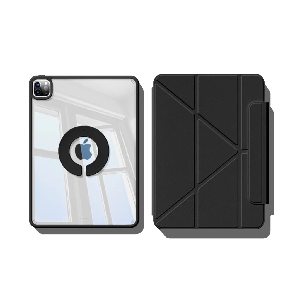 Чохол до планшета BeCover Ultra Slim Origami Flex Apple iPad Pro 12.9 2020/2021/2022 Black (712979)