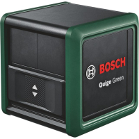 Лазерний нівелір Bosch Quigo Green, точність ± 0.8 мм/м, 12 м, зелений, 0.27 кг (0.603.663.C02)