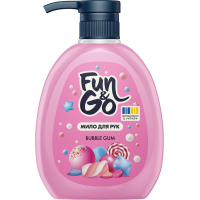 Liquid soap Fun&Go Bubble Gum 300 ml (4820204701765)