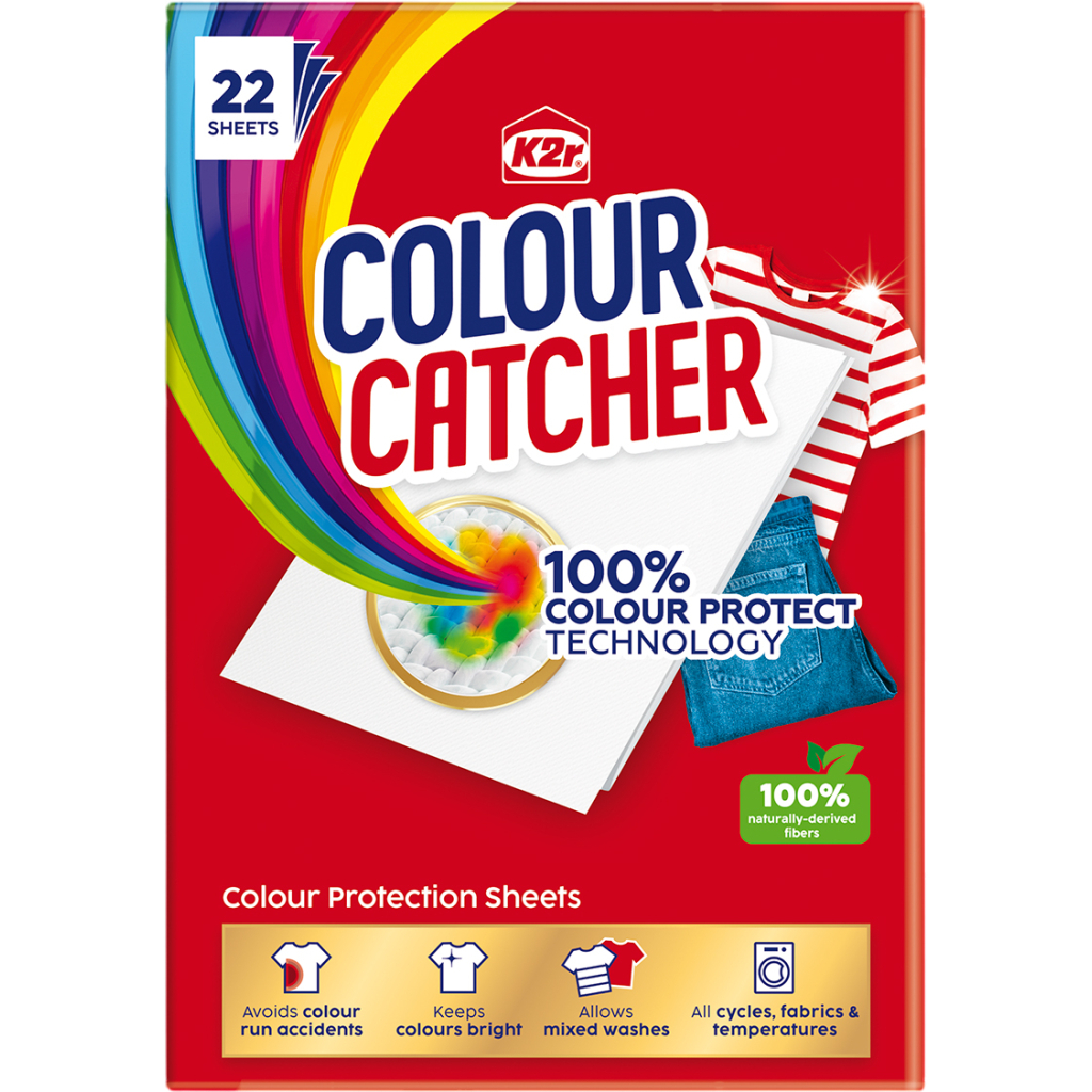 Серветки для прання K2r Colour Catcher Кольоропоглинаючі 22 шт. (9000101822427)