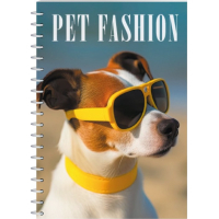 Notebook Economix A5 plastic cover, spiral, 80 sheets, cell (E21958-05)