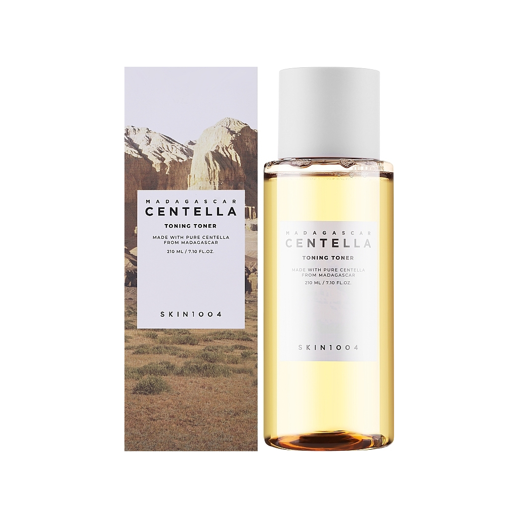 Тонік для обличчя SKIN1004 Madagascar Centella Toning Toner Зволожувальний з центелою і гіалуроновою кислотою 210 мл (8809576261141)