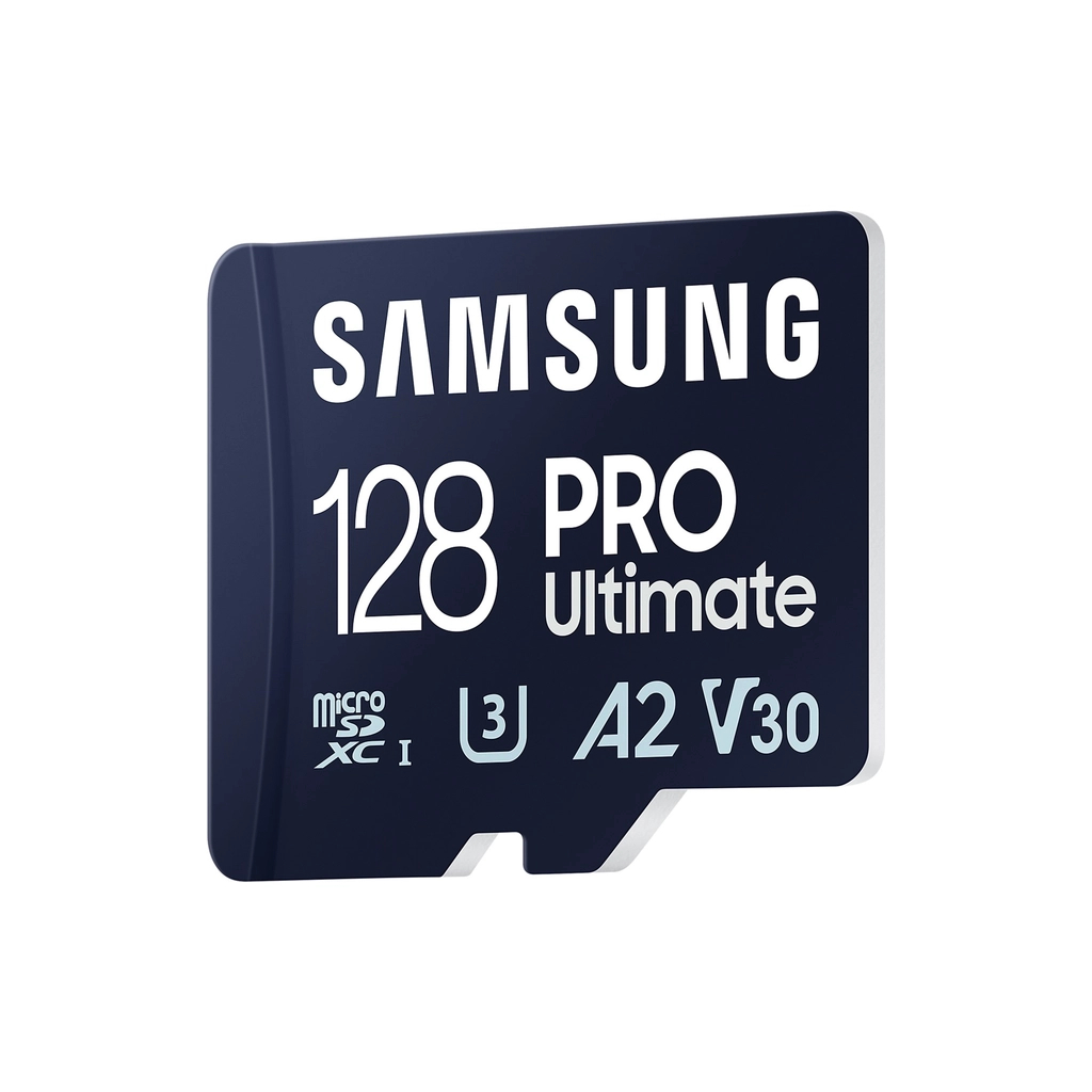 Карта пам'яті Samsung 128GB microSDXC class 10 UHS-I U3 V30 A2 Pro Ultimate (MB-MY128SA/WW) Карта пам'яті Samsung 128GB microSDXC class 10 UHS-I U3 V30 A2 Pro Ultimate (MB-MY128SA/WW)