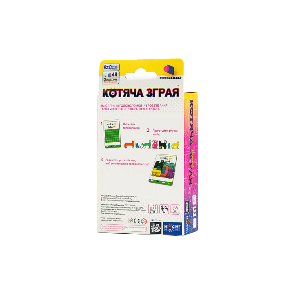 Настільна гра Fun Games Shop Котяча зграя (укр.) (FGS68)