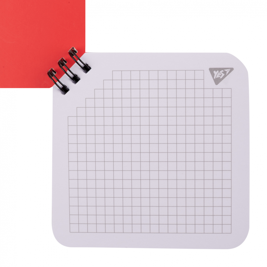 Блокнот Yes 110x110 мм 80 аркушів на cпіралі Месники клітинка (151819)