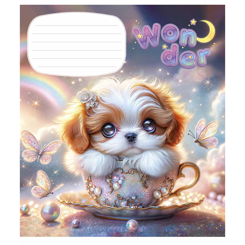 Зошит Школярик Wonderful 12 аркушів лінія (012-3414L) Зошит Школярик Wonderful 12 аркушів лінія (012-3414L)