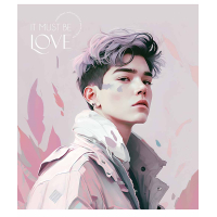 Notebook Schoolboy It must be love 48 sheets line (048-3290L)
