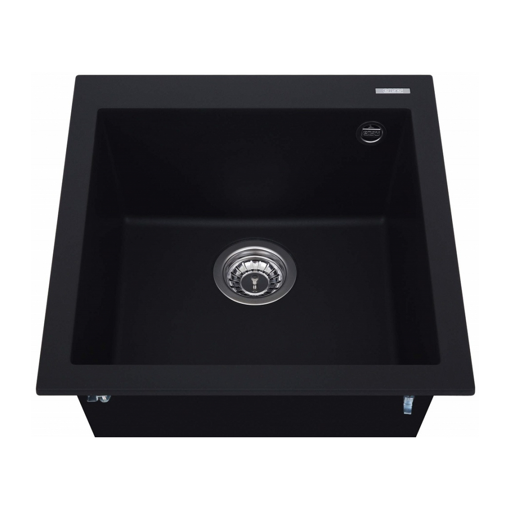 Мийка кухонна Elleci Q 102 on top nero 40 Мийка кухонна Elleci Q 102 on top nero 40