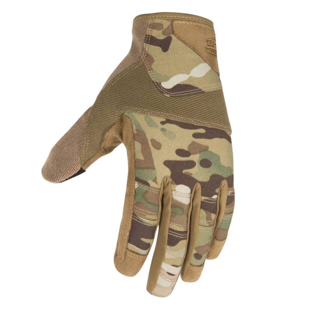 Тактичні рукавички Helikon-Tex Range Tactical Gloves - PenCott WildWood / Coyote A, S (RK-RNG-PO-4511A-B03)