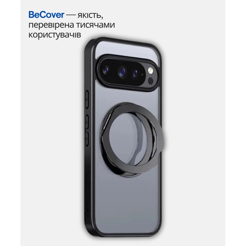 Чохол до мобільного телефона BeCover Aura Fold Google Pixel 9 / 9 Pro / 10 / 10 Pro Black (714134) Чохол до мобільного телефона BeCover Aura Fold Google Pixel 9 / 9 Pro / 10 / 10 Pro Black (714134)