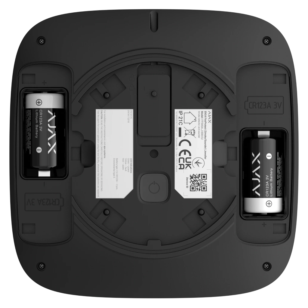 Датчик диму Ajax EN54 FireProtect Smoke/Sounder black