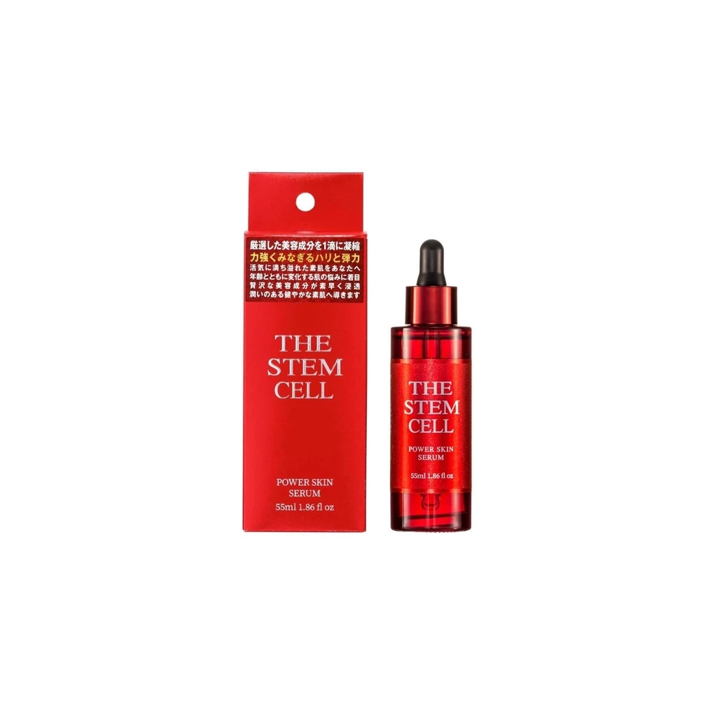 Сироватка для обличчя Kor Japan The Stem Cell Power Skin Serum Ліпосомальна антивікова з плацентою та екзосомами 55 мл (4571365223459)