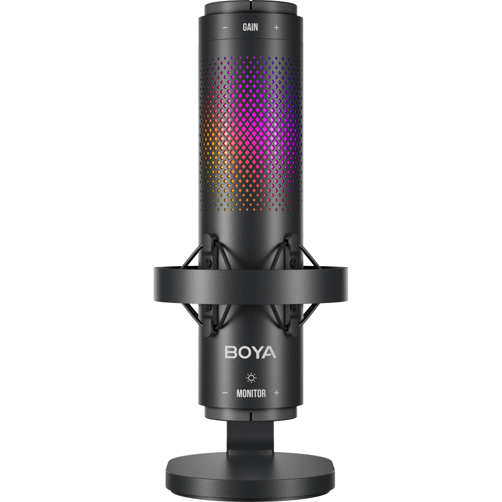 Мікрофон Boya K9 RGBType-C/3,5 мм Black (BOYA K9) Мікрофон Boya K9 RGBType-C/3,5 мм Black (BOYA K9)