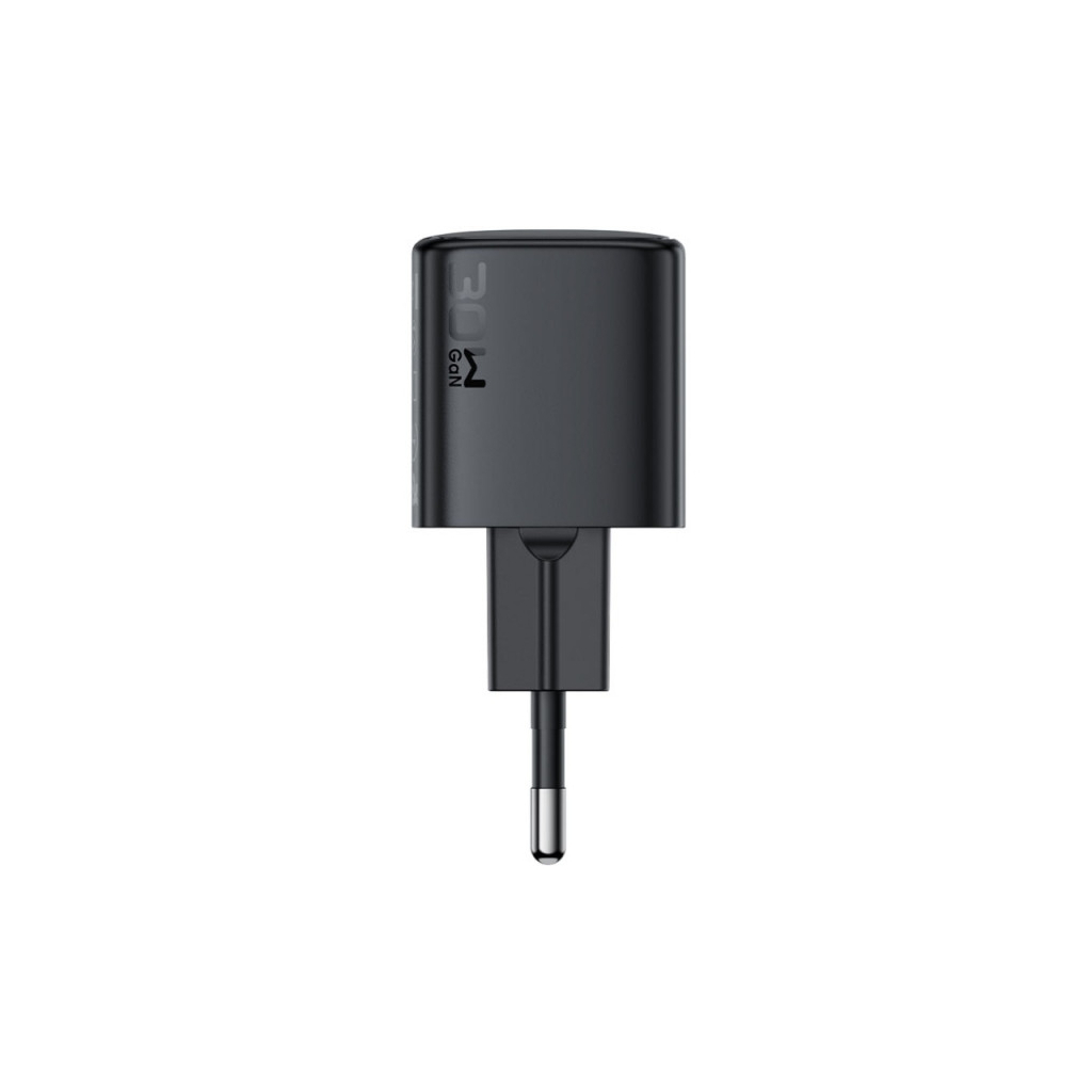 Зарядний пристрій Acefast 1xUSB-C 30W GaN A118 black (6974316284994)