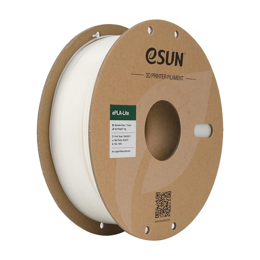 Пластик для 3D-принтера eSUN ePLA-LITE 1,75mm 1kg White (EPLA-LITE-P175W1)