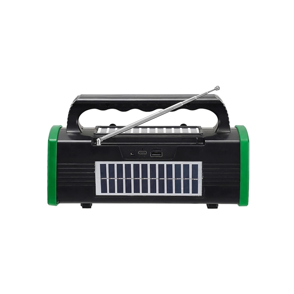 Акустична система NEWVEW NV-9010 Solar Panel/BT/USB/TF/FM Green (NWVW-NV-9010-GN) Акустична система NEWVEW NV-9010 Solar Panel/BT/USB/TF/FM Green (NWVW-NV-9010-GN)