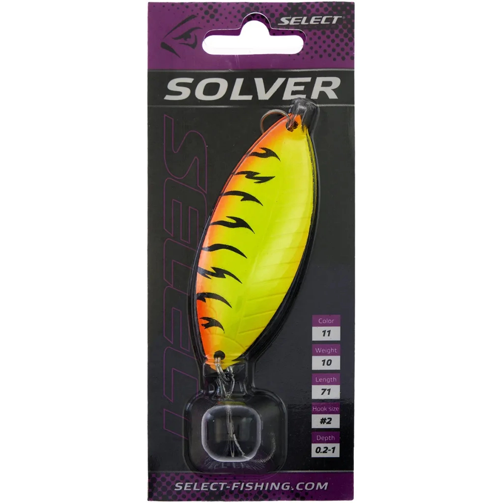 Блешня Select Solver 10.0g 71mm 11 (1870.67.99) Блешня Select Solver 10.0g 71mm 11 (1870.67.99)