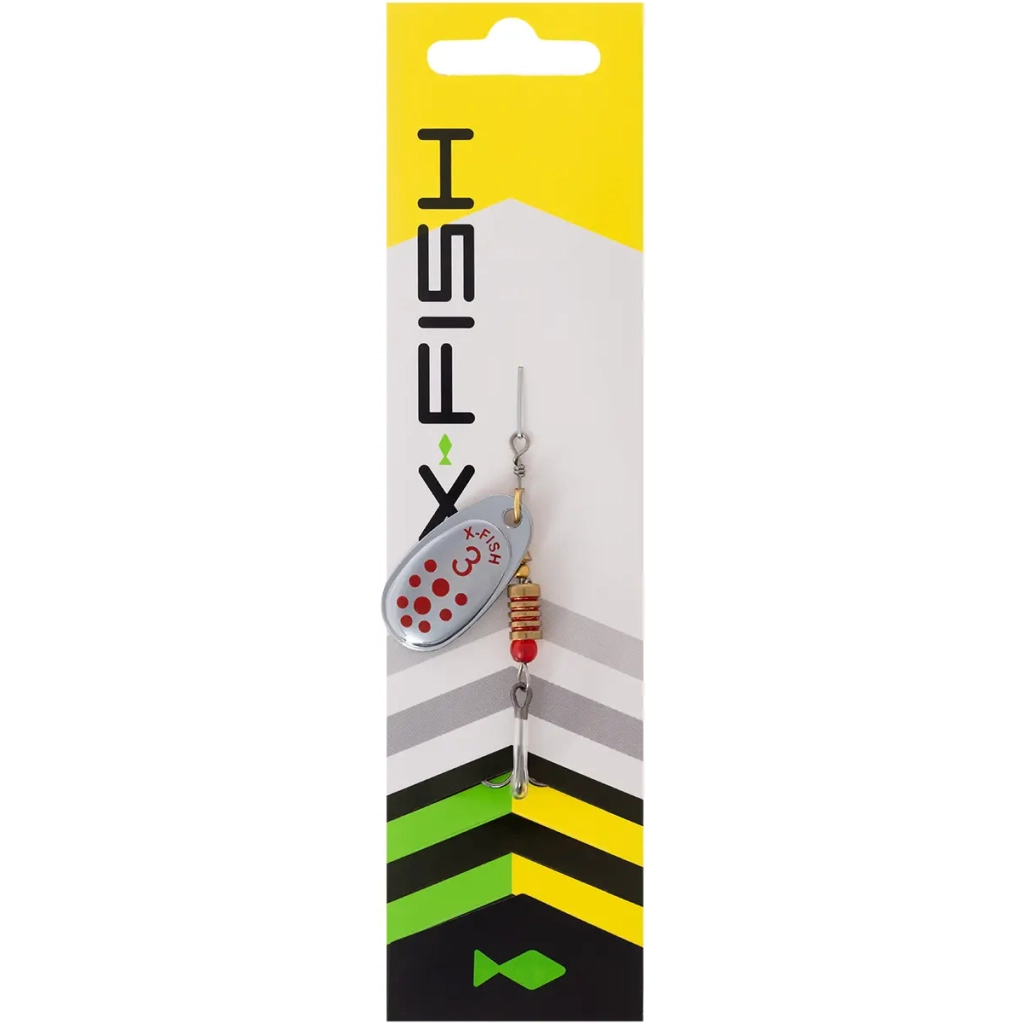 Блешня X-Fish Spike 5.5g 3 Silver RD (1917.06.19) Блешня X-Fish Spike 5.5g 3 Silver RD (1917.06.19)