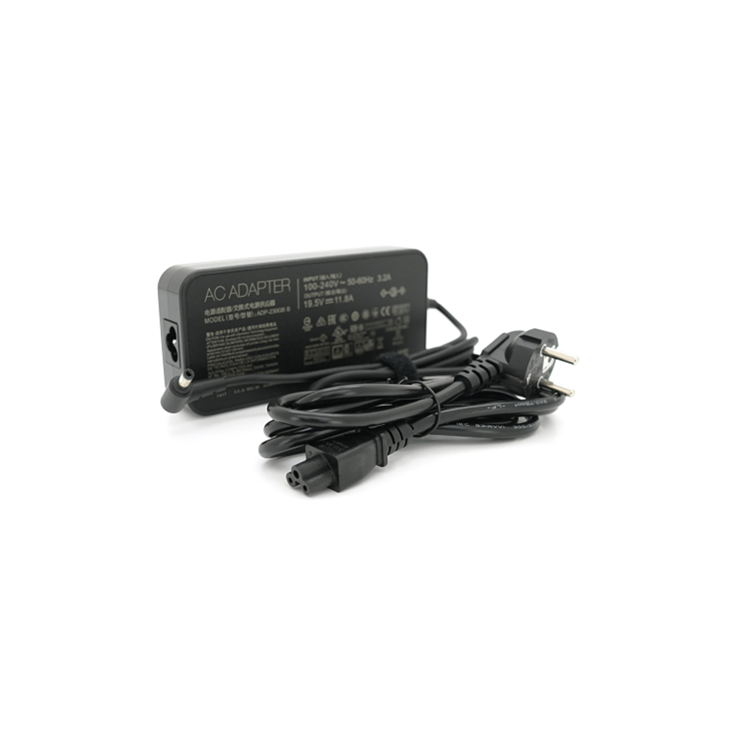 Блок живлення до ноутбуку Merlion ASUS 230W 19.5V 11.8А, 5.5*2.5 (38397 / LAS230/19.5-5.5*2.5)