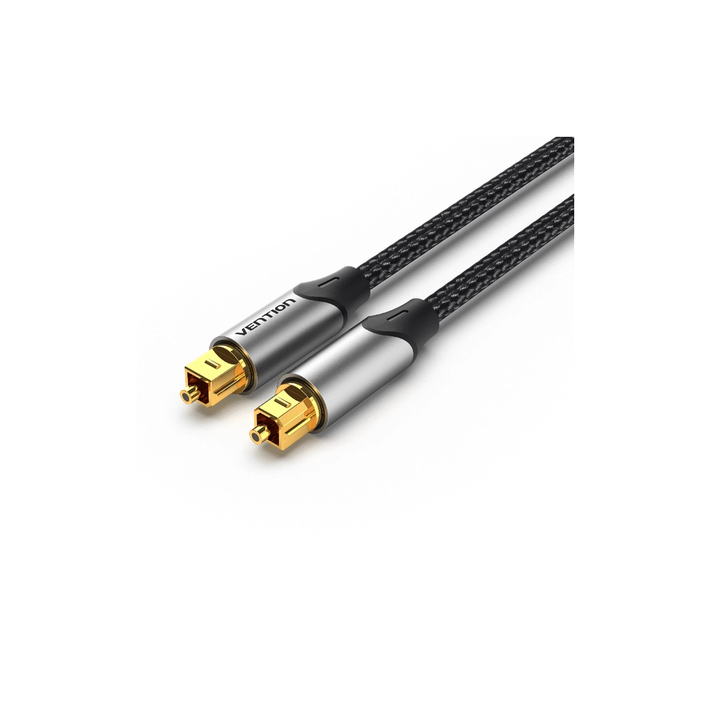 Кабель мультимедійний Optical Toslink 2.0m 5.1ch gray Vention (BAVHH) Кабель мультимедійний Optical Toslink 2.0m 5.1ch gray Vention (BAVHH)