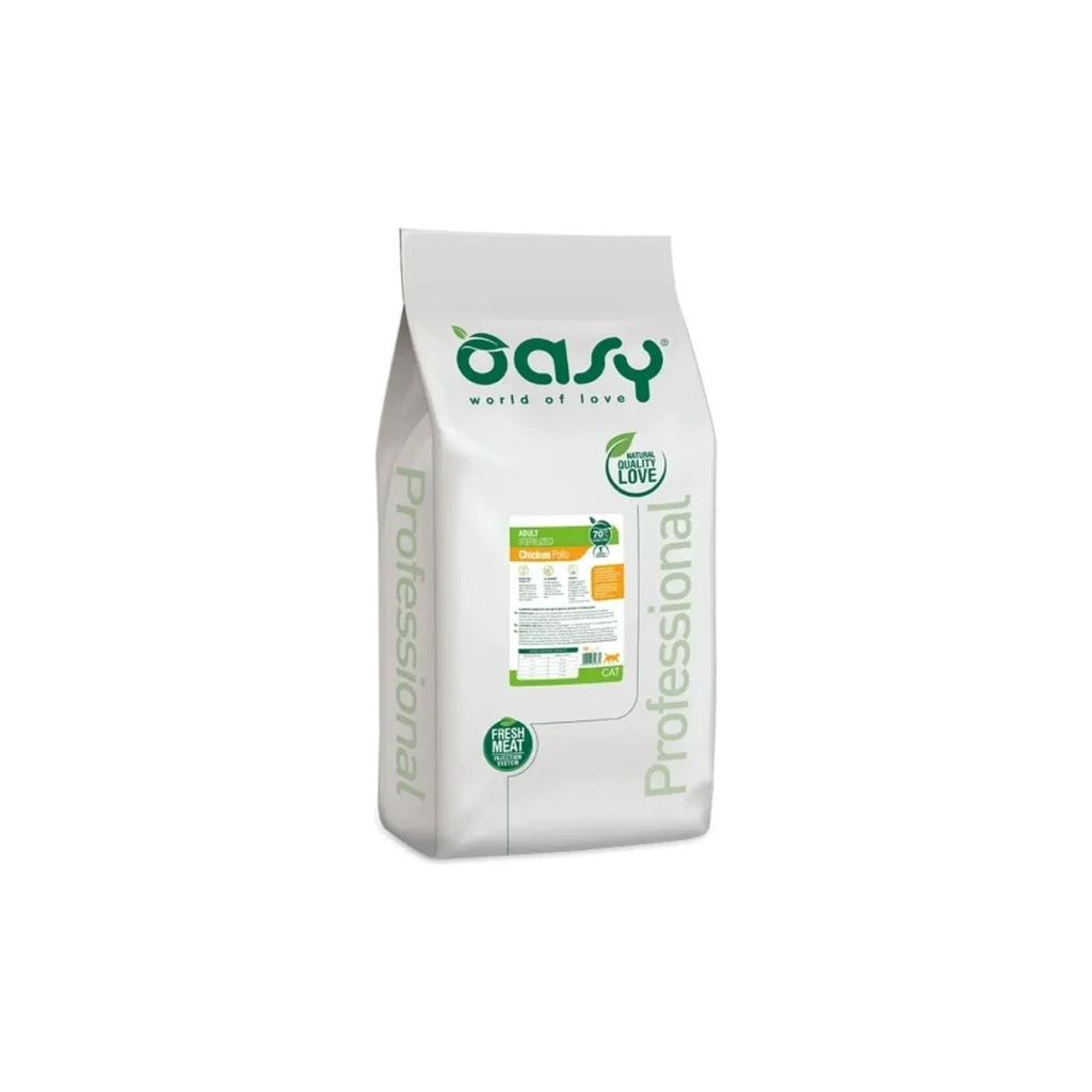 Сухий корм для кішок OASY LIFESTAGE Sterilized курка 18 кг (8053017349374) Сухий корм для кішок OASY LIFESTAGE Sterilized курка 18 кг (8053017349374)