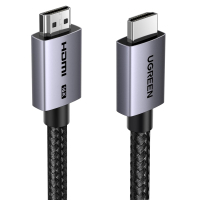 Кабель мультимедійний HDMI M to HDMI M 2.0m V2.2 16K60Hz 96Gbps braided black Ugreen (65900)