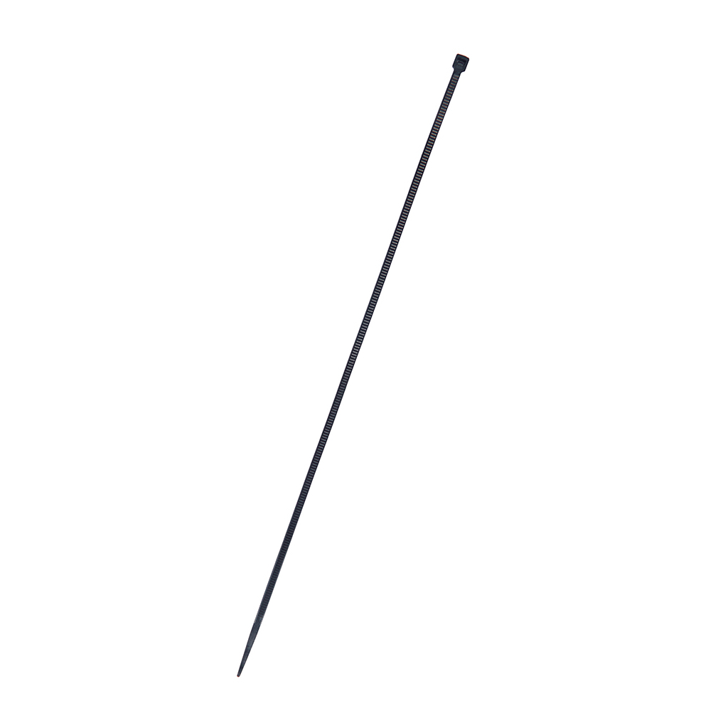 Стяжка Alloid 2.5х250мм, пластик, 100шт./уп., чорний (PC-25250 B)
