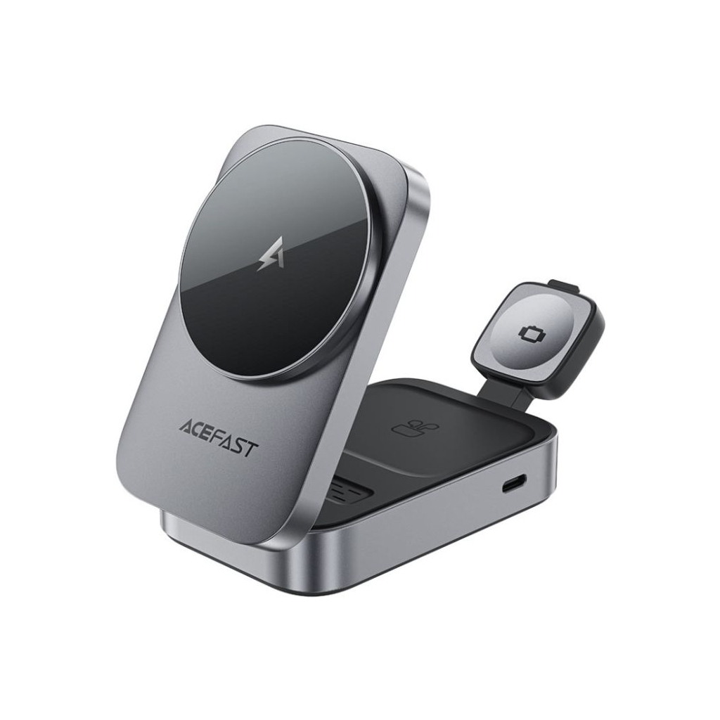 Зарядний пристрій Acefast Wireless QI 3-in-1 22.5W (6974316284079)