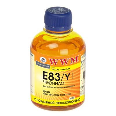 Чорнило WWM EPSON StPhoto R270/290 Yellow /NEW (E83/Y) Чорнило WWM EPSON StPhoto R270/290 Yellow /NEW (E83/Y)