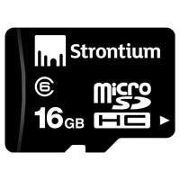 Карта пам'яті Strontium Flash 16G microSD class 6 (SR16GTFC6R)