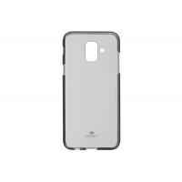 Чохол до мобільного телефона Goospery Transparent Jelly Samsung Galaxy A6 A600 Black (8809621299570)