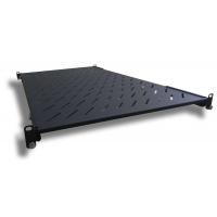 Полка 19" 1U глиб. 800мм, в шкафи глибиною 1000мм, чорна Hypernet (U-FS-100-BLACK)