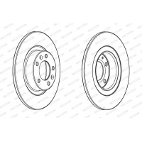 Brake disc FERODO DDF2297C