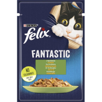 Wet food for cats Purina Felix Fantastic with rabbit in jelly 85 g (7613039835500)