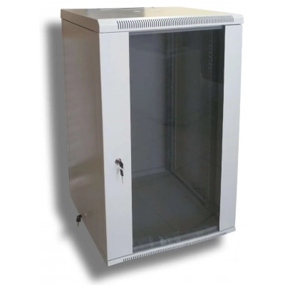 Wall cabinet Hypernet 18U 19" 600x450 (WMNC-18U-FLAT-AC)