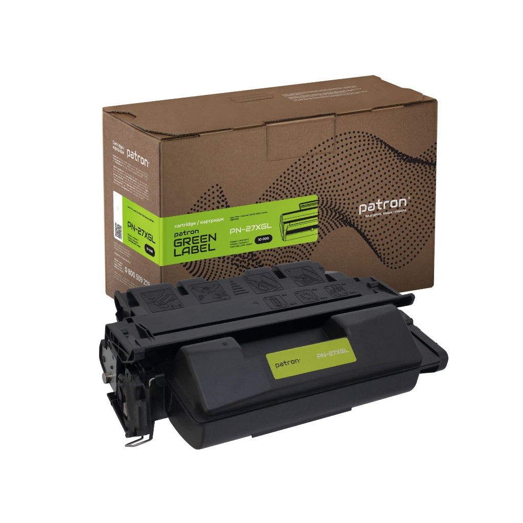 Картридж Patron HP 27X (C4127X) Green Label (PN-27XGL) Картридж Patron HP 27X (C4127X) Green Label (PN-27XGL)
