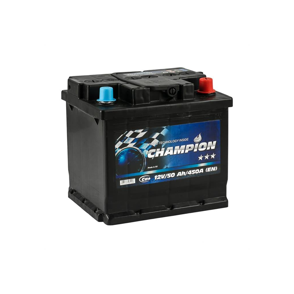 Акумулятор автомобільний Champion Black 50 Ah/12V Euro (CHB50-0) Акумулятор автомобільний Champion Black 50 Ah/12V Euro (CHB50-0)