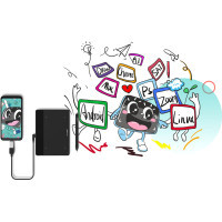 Графічний планшет XP-Pen Deco Fun S Black (Deco Fun S_BK)