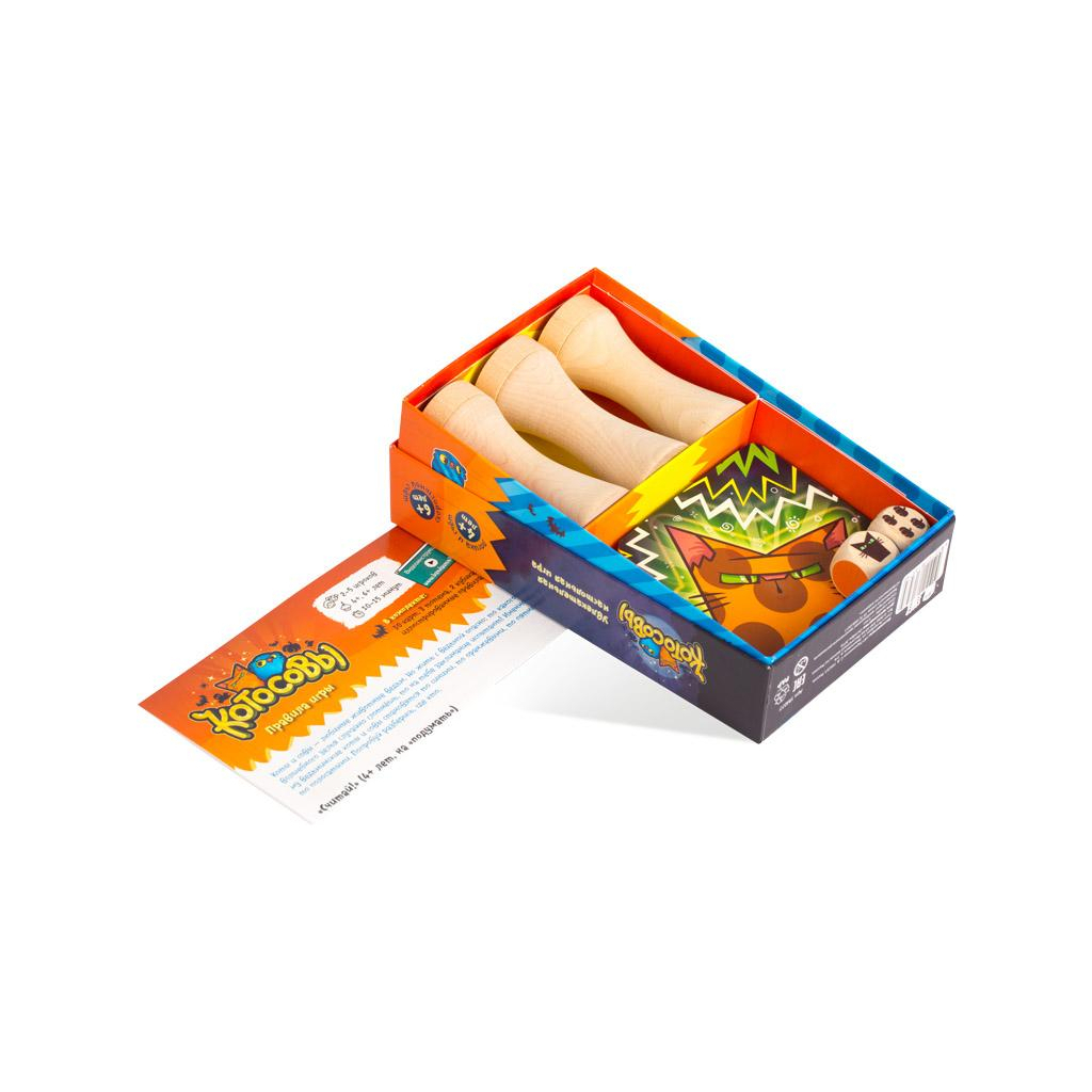 Настільна гра The Brainy Band Котосови (УКР020) Настільна гра The Brainy Band Котосови (УКР020)