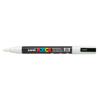 Art marker UNI Posca White 0.9-1.3 mm (PC-3M.White)